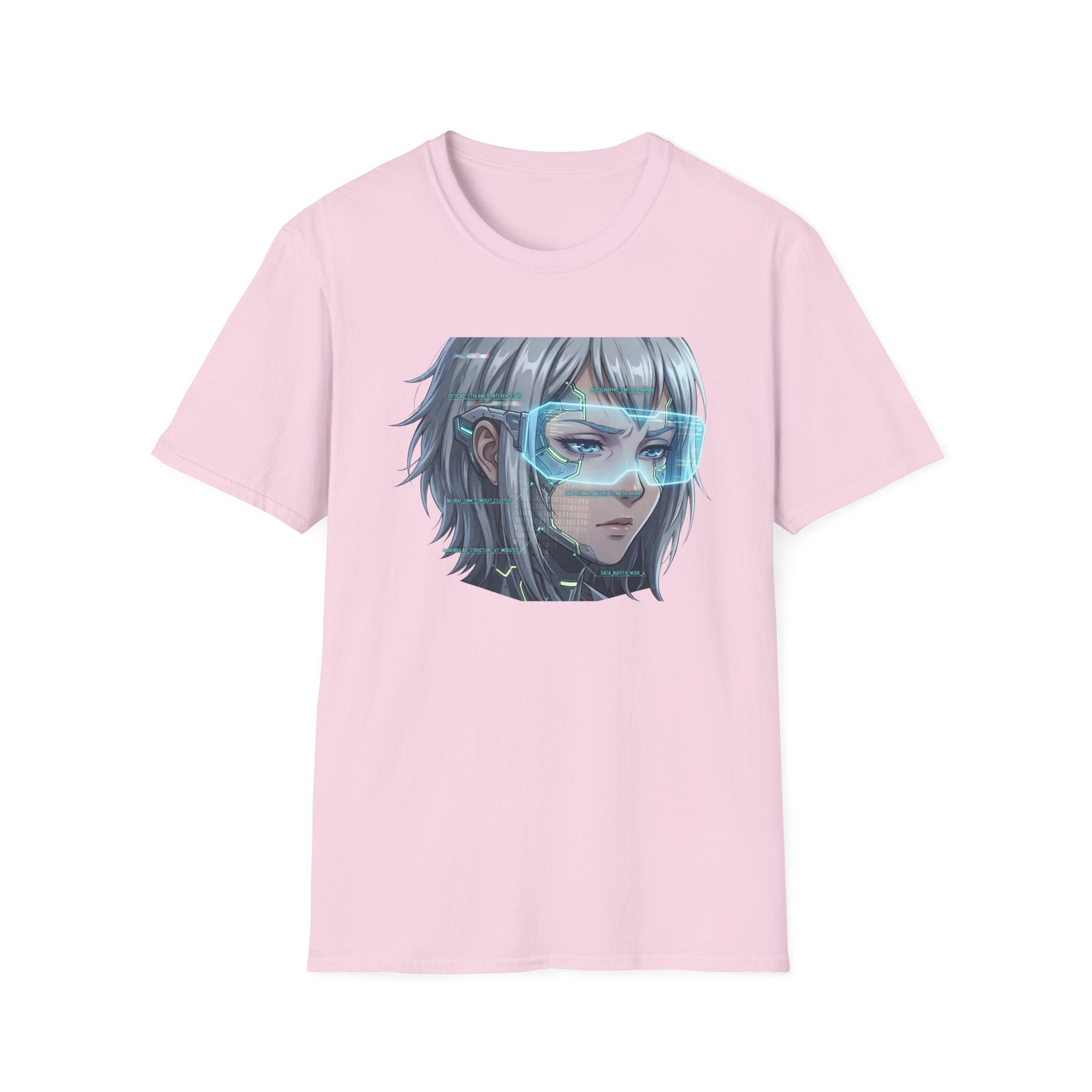 Grey Punk Rock Girl - t-shirt
