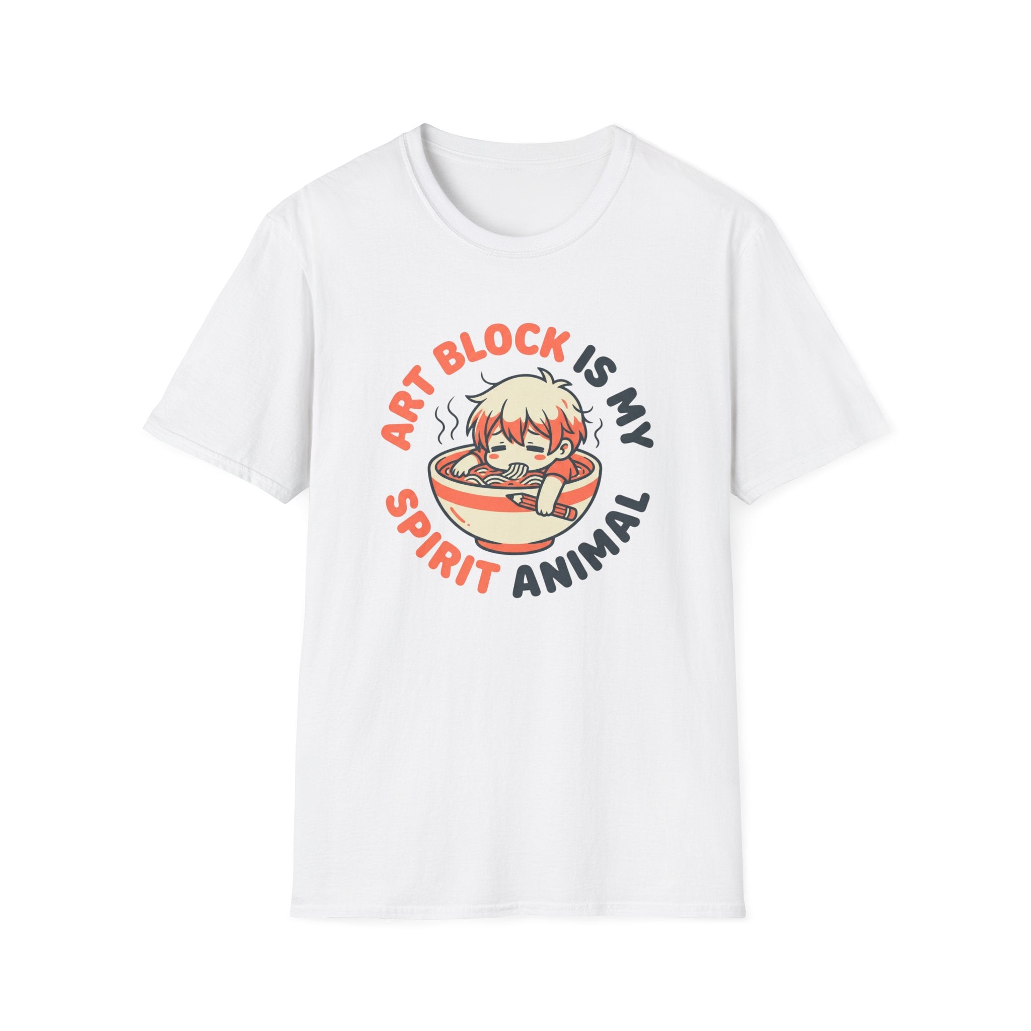 Art Block Is My Spirit Animal - t-shirt