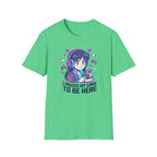 Girl With Headphones, I Paused My Game To Be Here  - T-Shirt