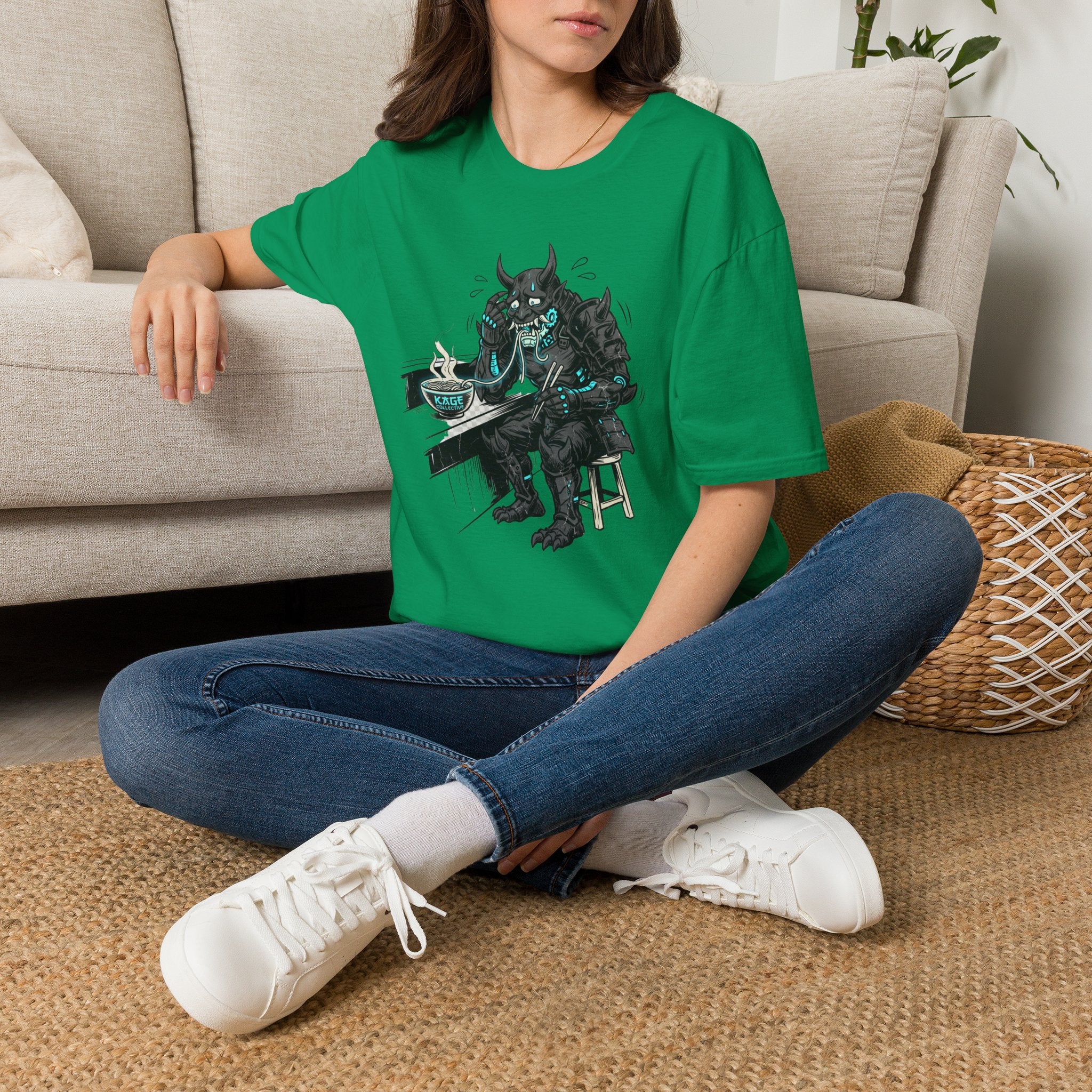 Cyber Oni Slurp- T-Shirt