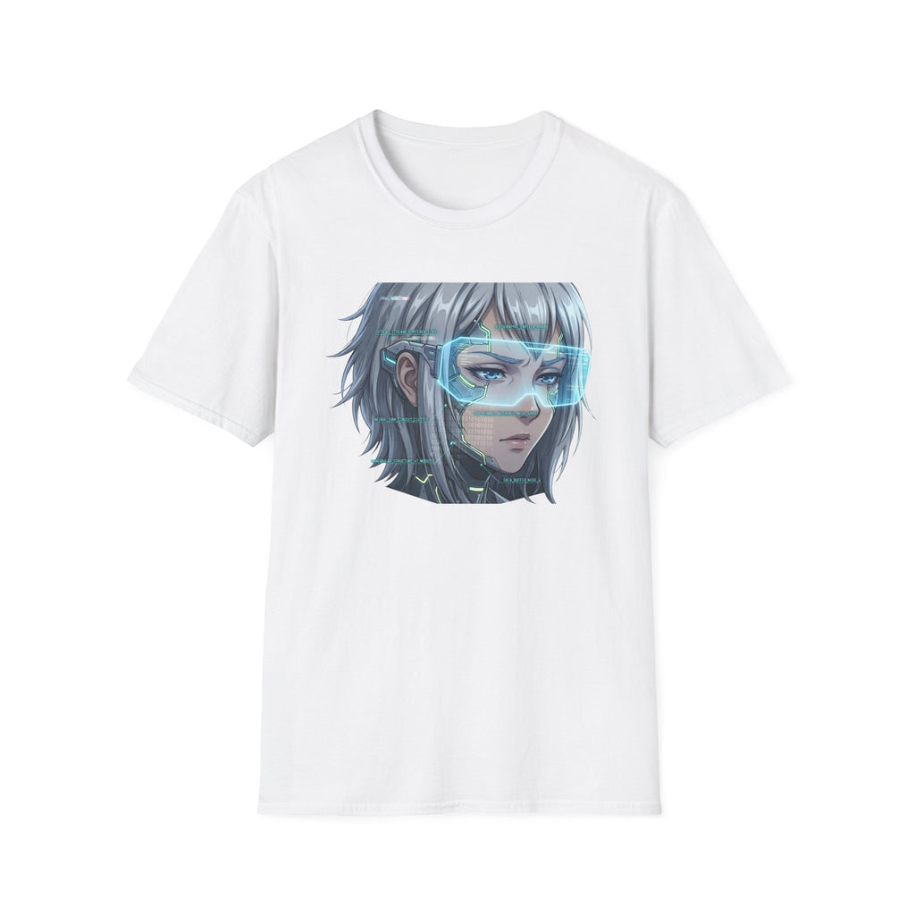 Grey Punk Rock Girl - t-shirt