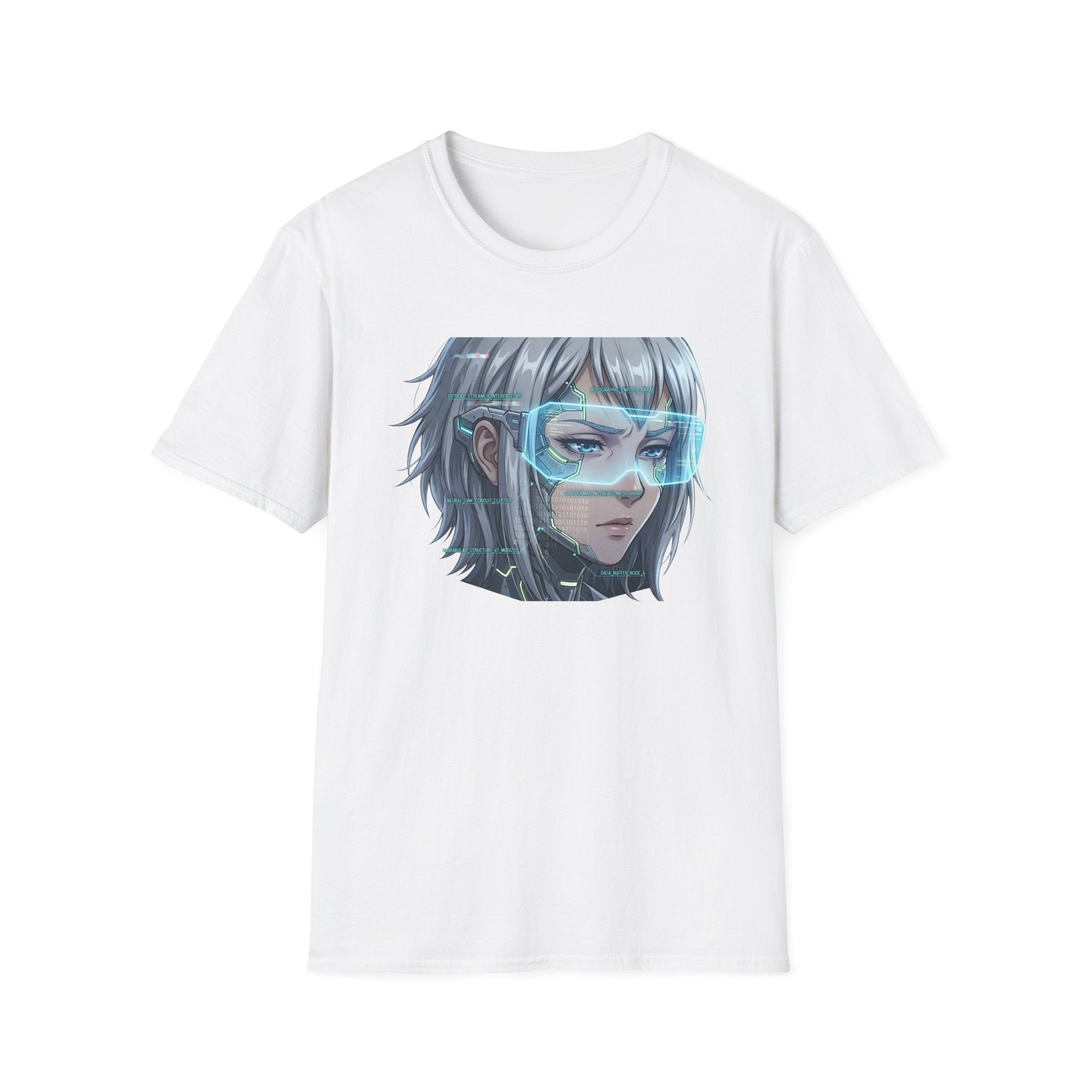 Grey Punk Rock Girl - t-shirt