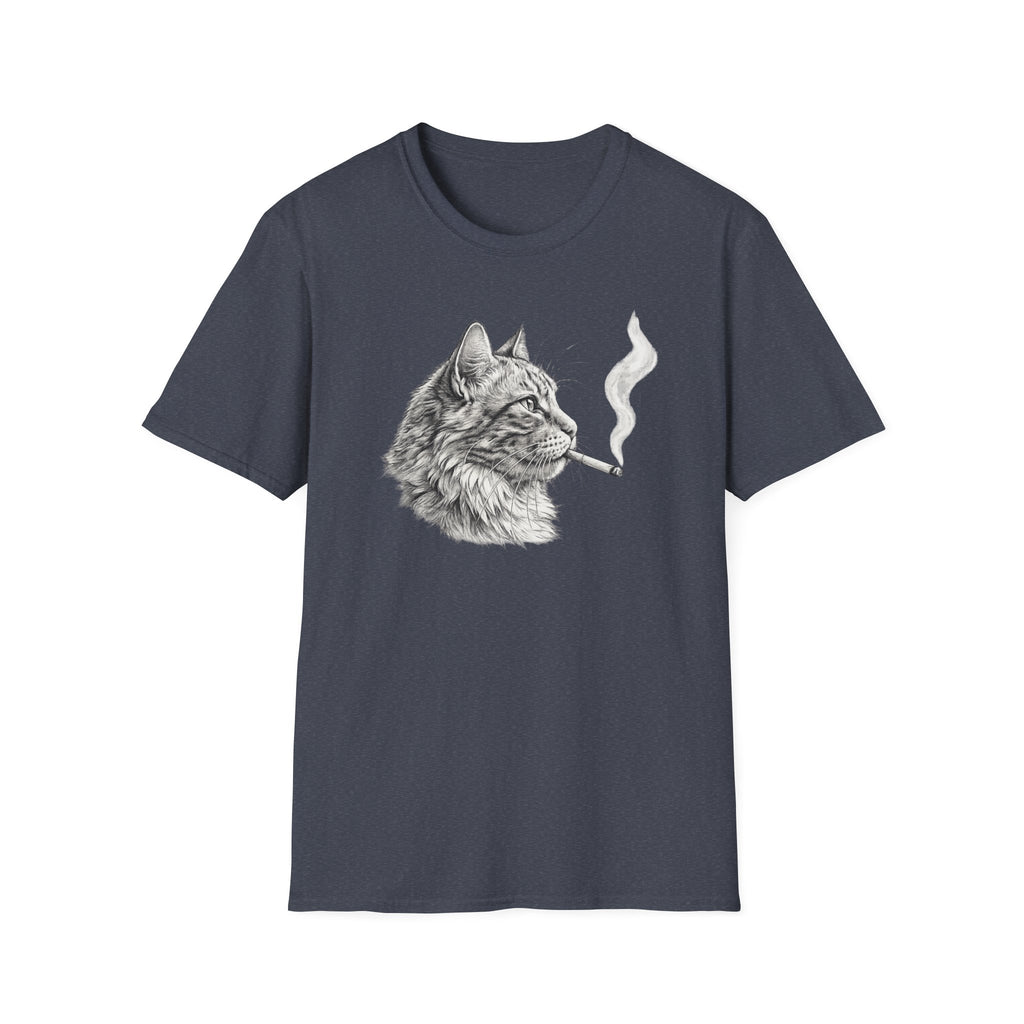 Cat Smoking  - t-shirt