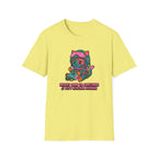Cat Playing Games  - T-Shirt