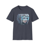 Grey Punk Rock Girl - t-shirt