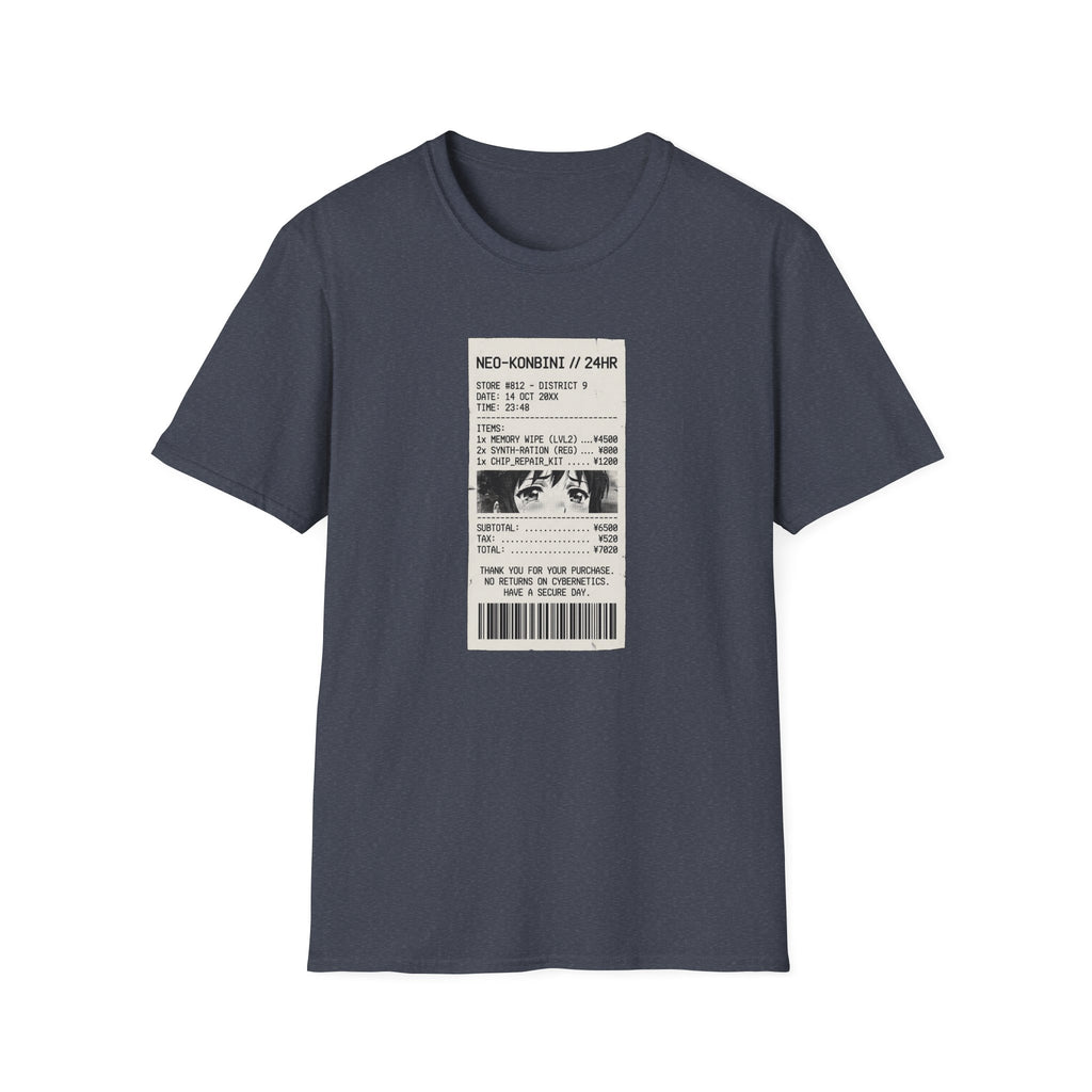 Neo Konbini Receipt -T-Shirt