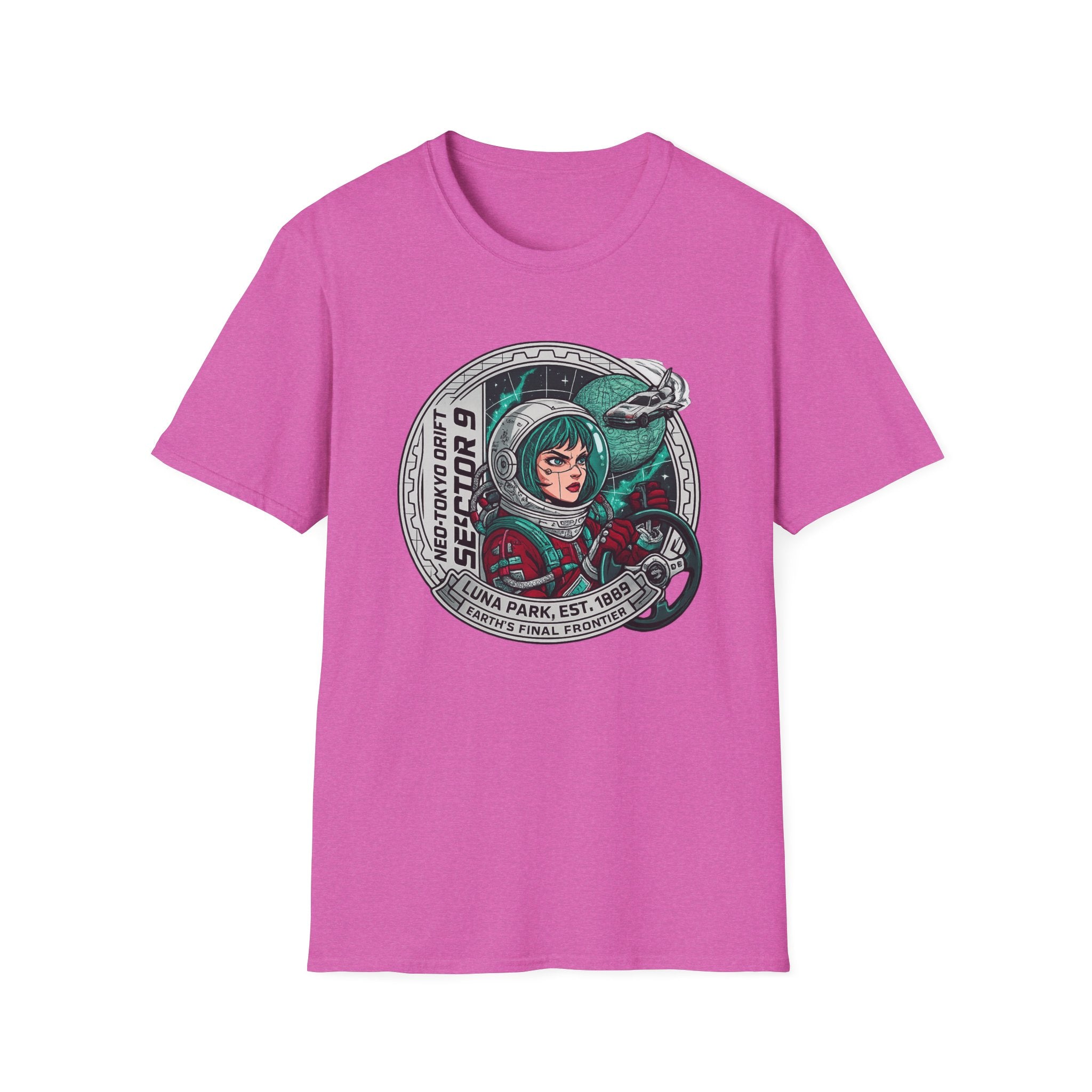 Astronaut Girl Sector 9- t-shirt