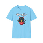 Cat Eating Ramien- T-Shirt
