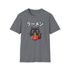 Cat Eating Ramien- T-Shirt