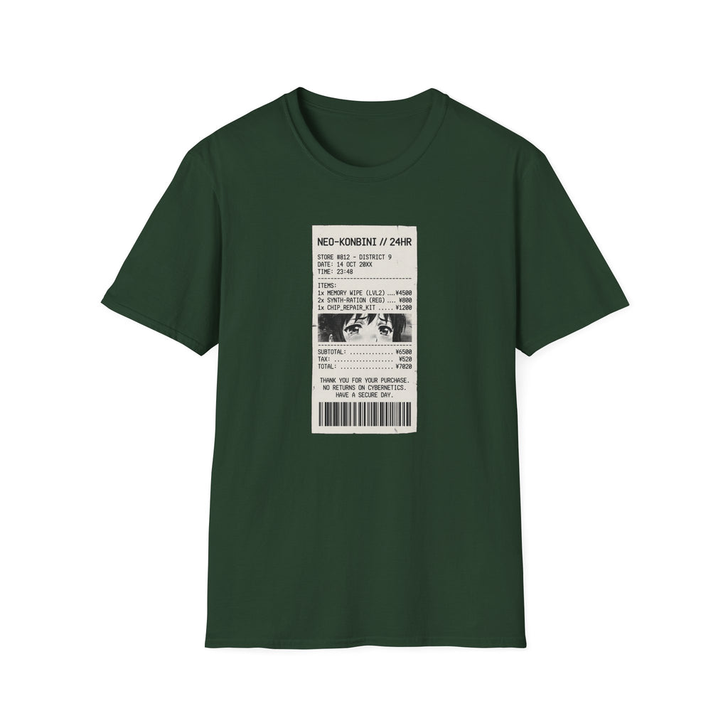 Neo Konbini Receipt -T-Shirt