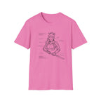 Samurai Girl Holding Sword  - T-Shirt