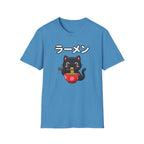 Cat Eating Ramien- T-Shirt