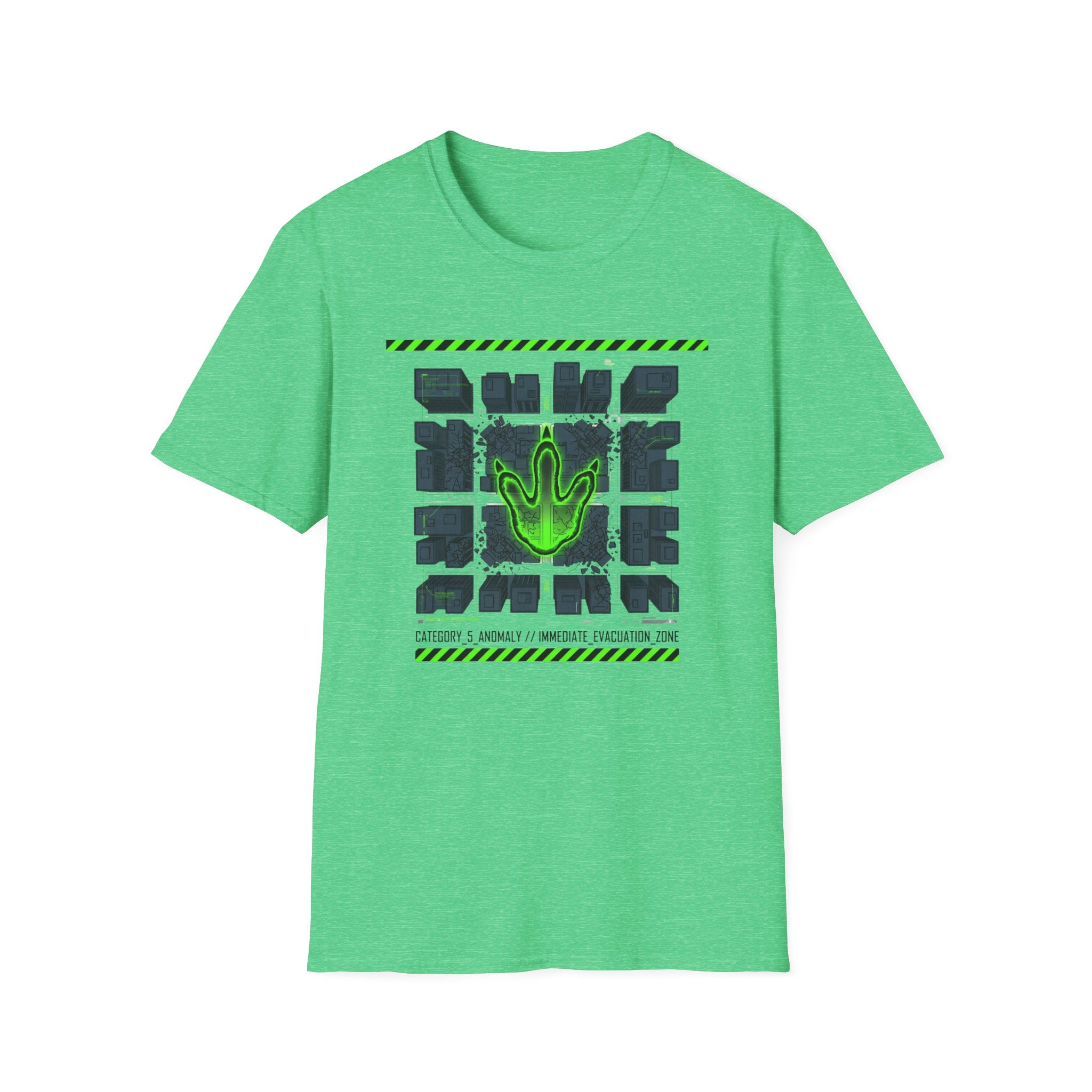 Green Paw Print- t-shirt