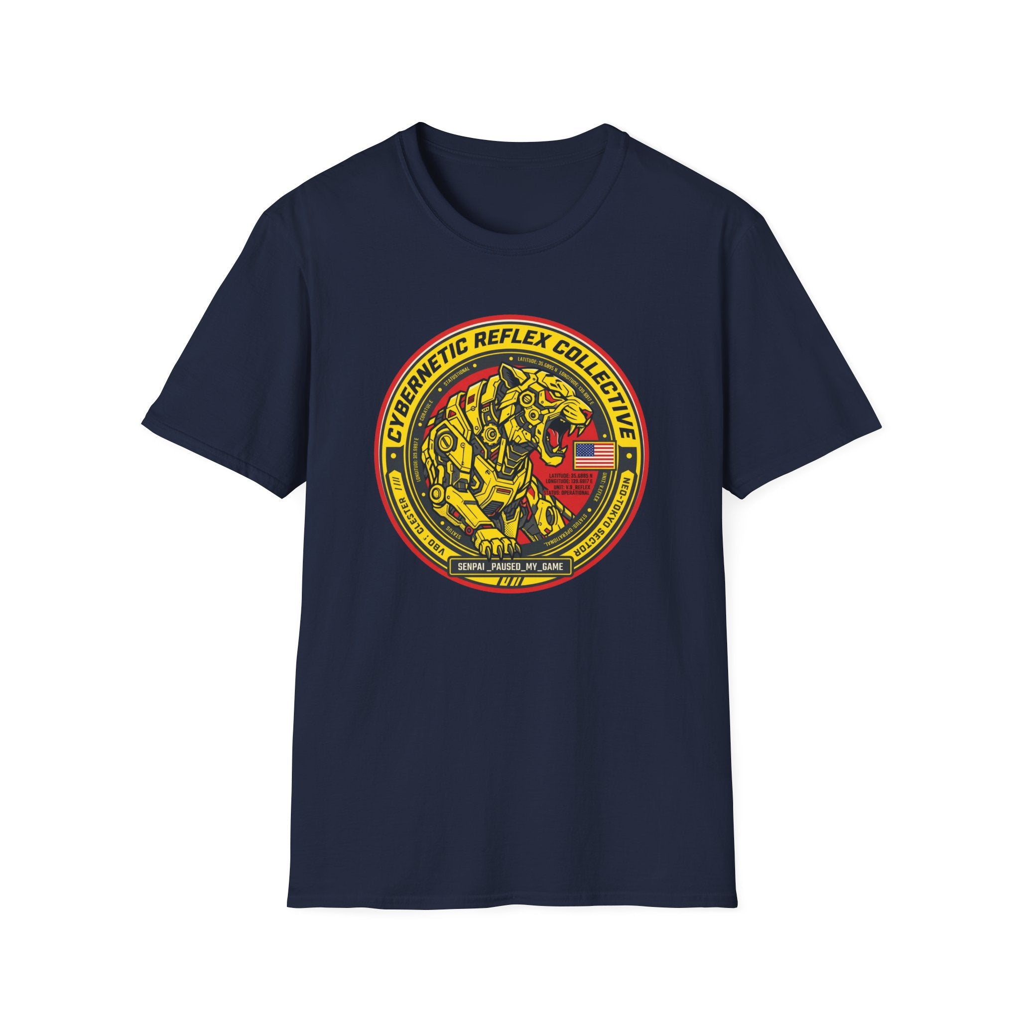 Cybernetic Tiger- t-shirt