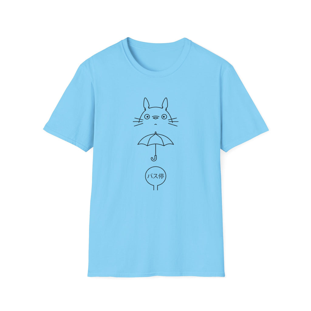 Cat With Umbrella  - T-Shirt