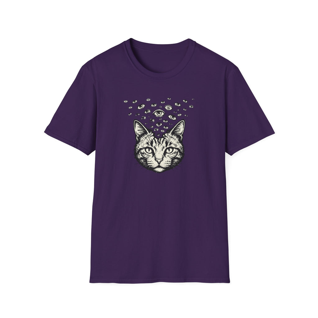 Cat With Many Eyes  - T-Shirt