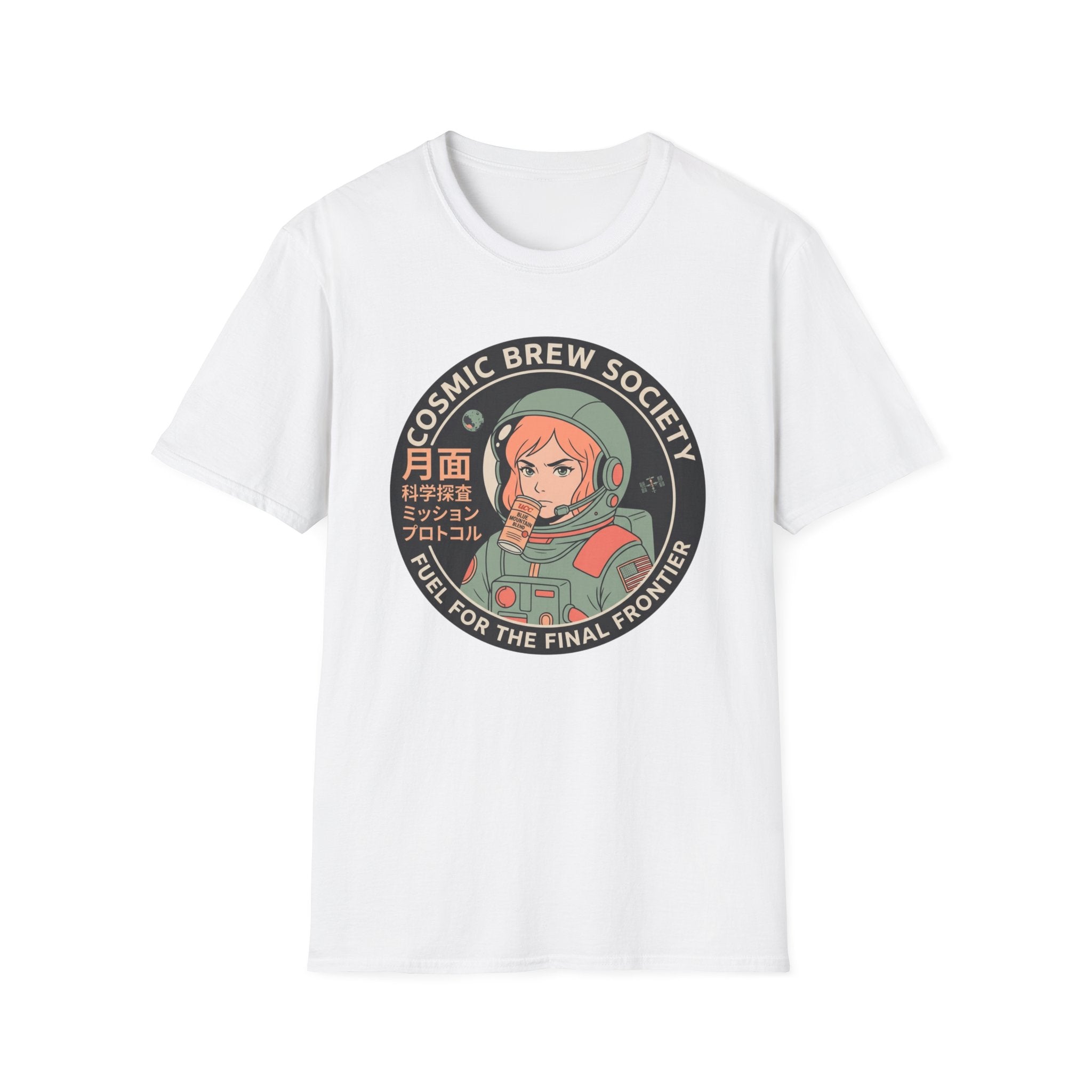 Cosmic Brew Society Astronaut Girl -T-Shirt