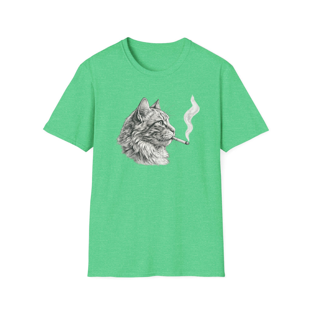 Cat Smoking  - t-shirt