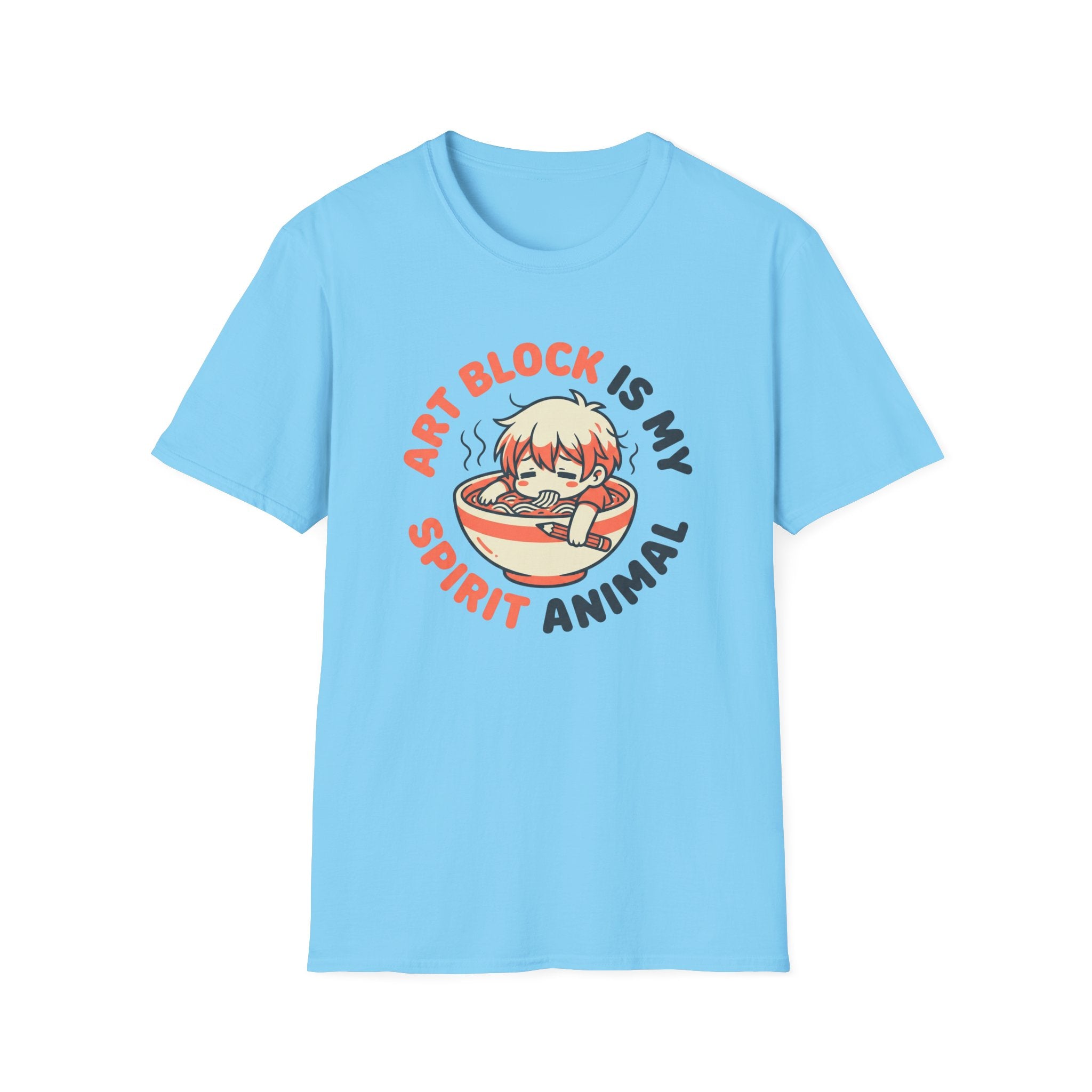 Art Block Is My Spirit Animal - t-shirt