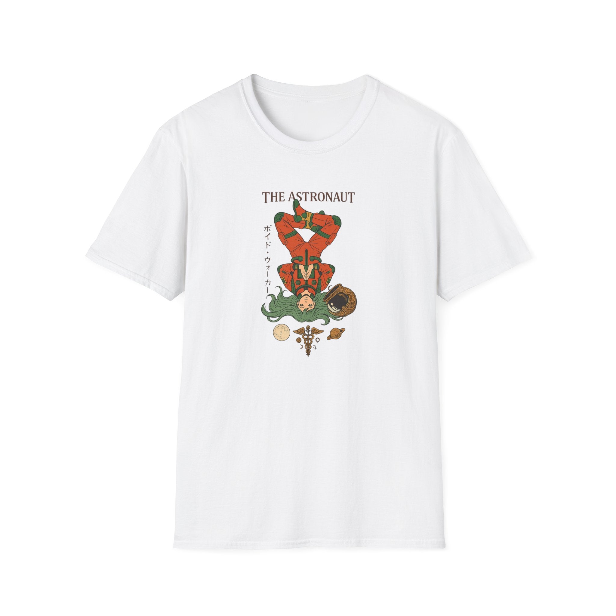 Astronaut upside down- T-Shirt