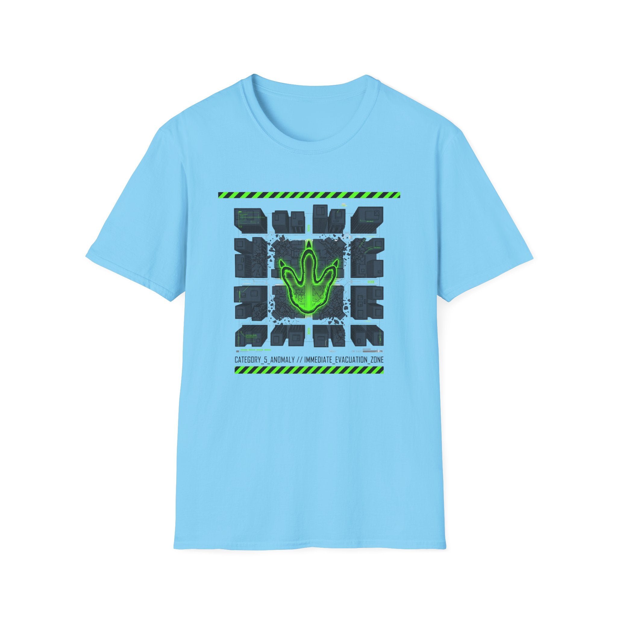 Green Paw Print- t-shirt