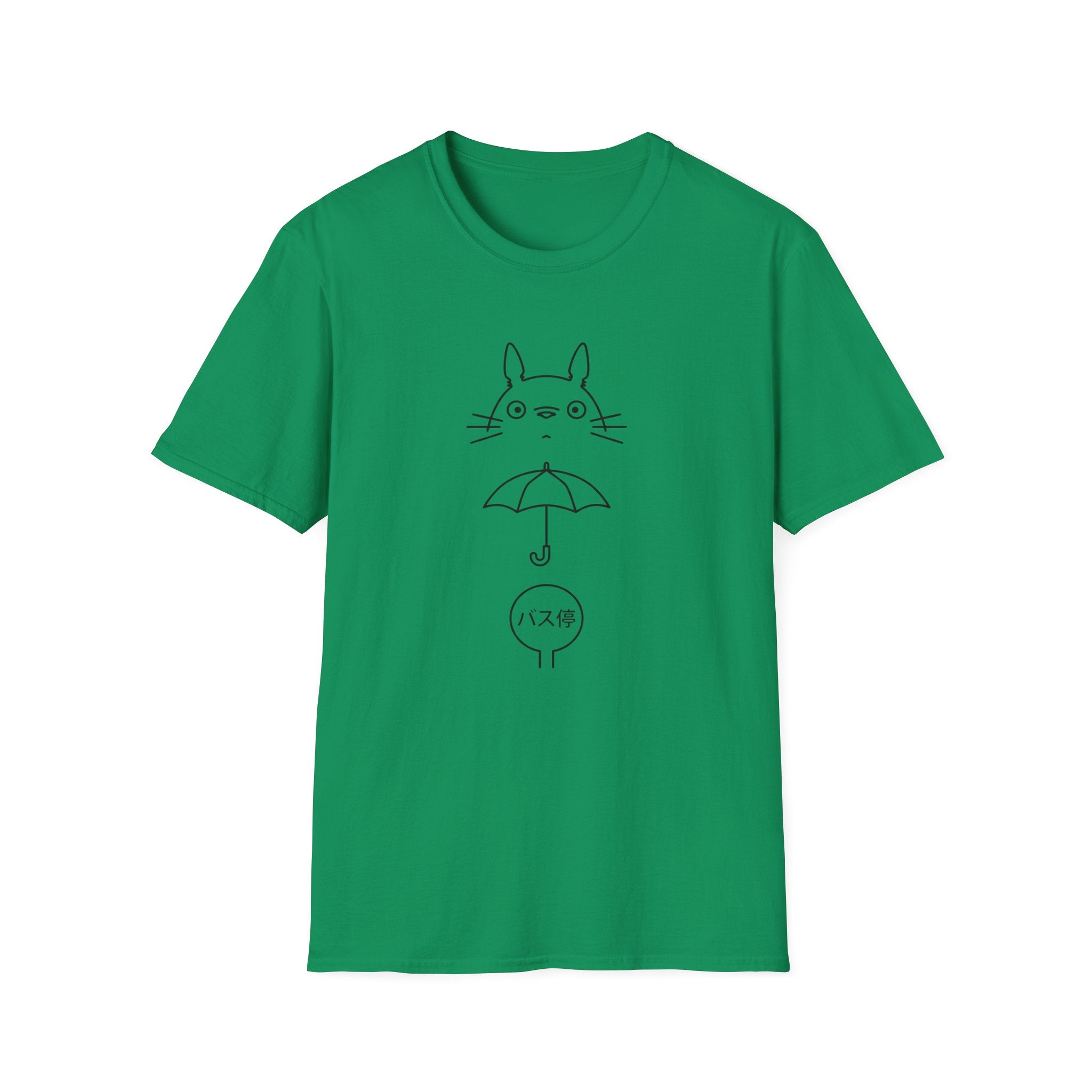 Cat With Umbrella  - T-Shirt