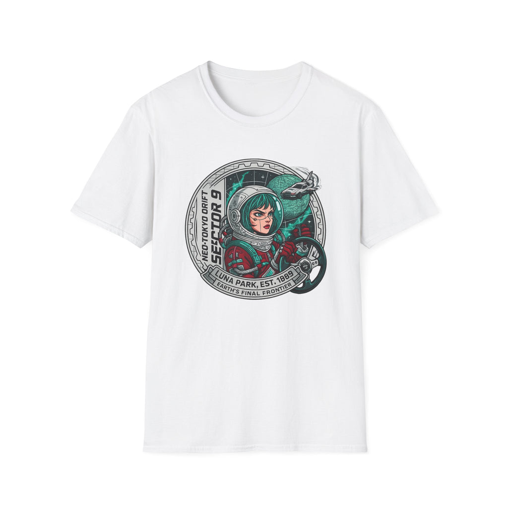 Astronaut Girl Sector 9- t-shirt