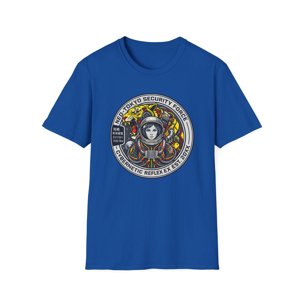 T-Shirt — Neo-Tokyo Security Force Astronaut Graphic Tee