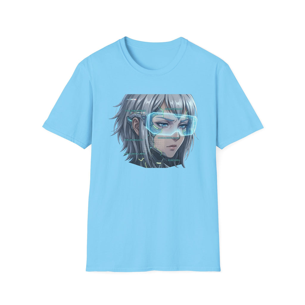 Grey Punk Rock Girl - t-shirt
