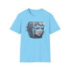 Grey Punk Rock Girl - t-shirt