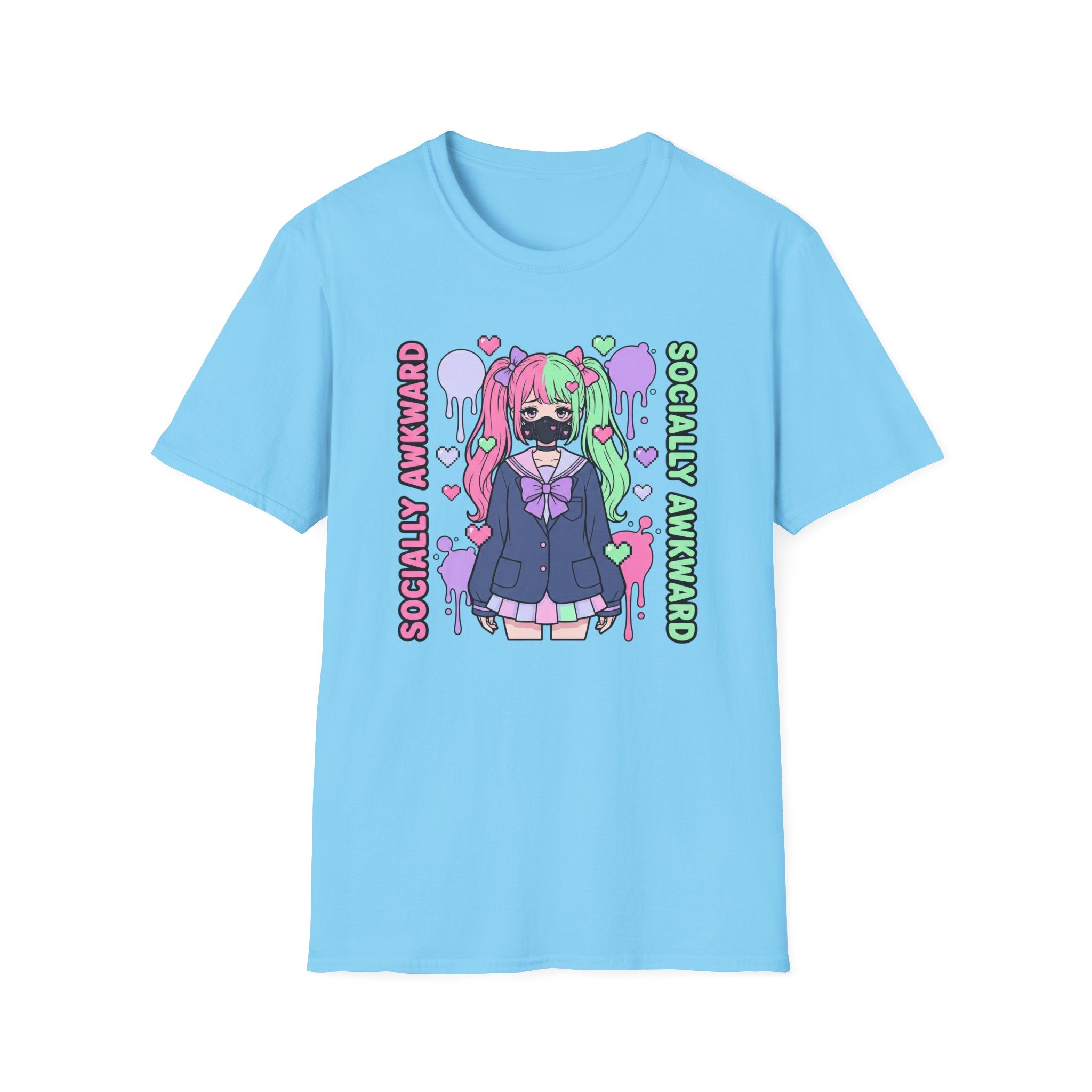 Girl Wearing Masks- T-Shirt