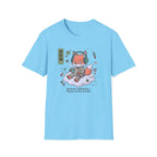 Fox Floating On A Cloud - T-Shirt