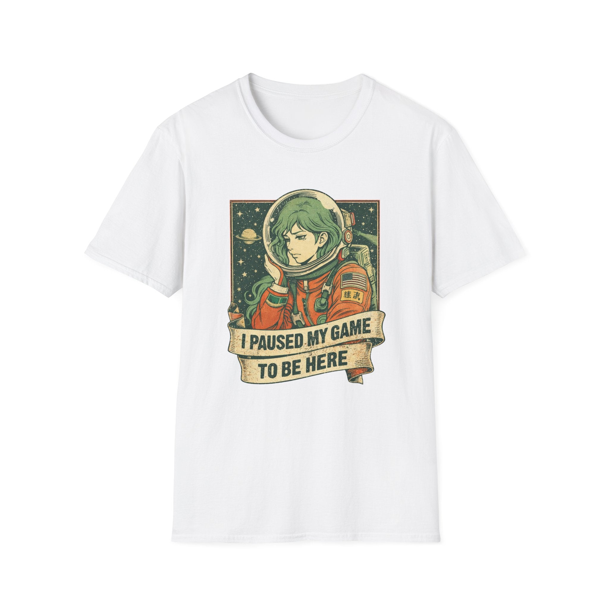 Hi Pause My Game To Be Here-T-Shirt