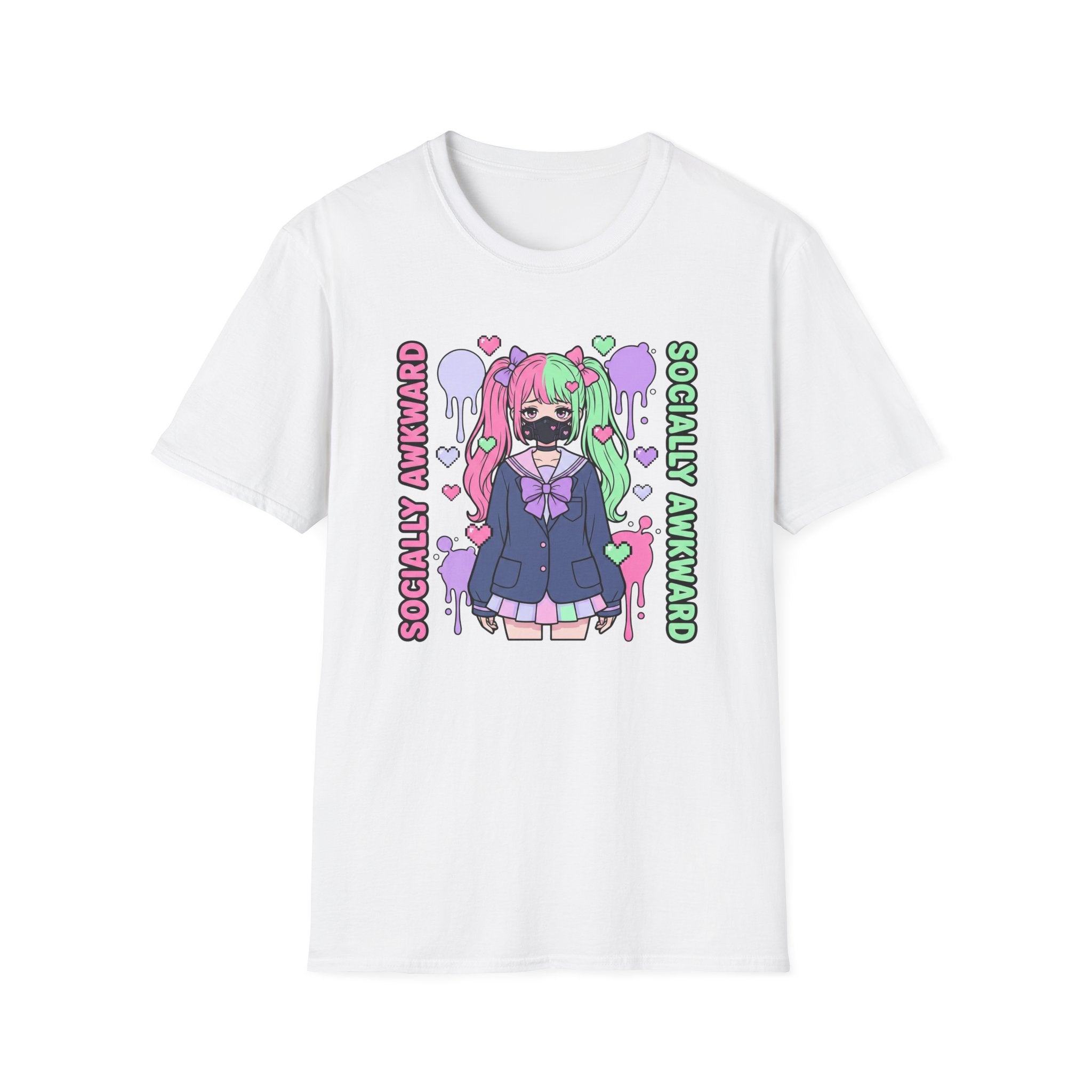Girl Wearing Masks- T-Shirt
