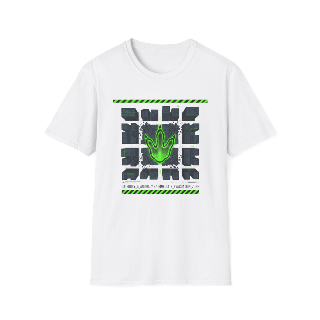 Green Paw Print- t-shirt