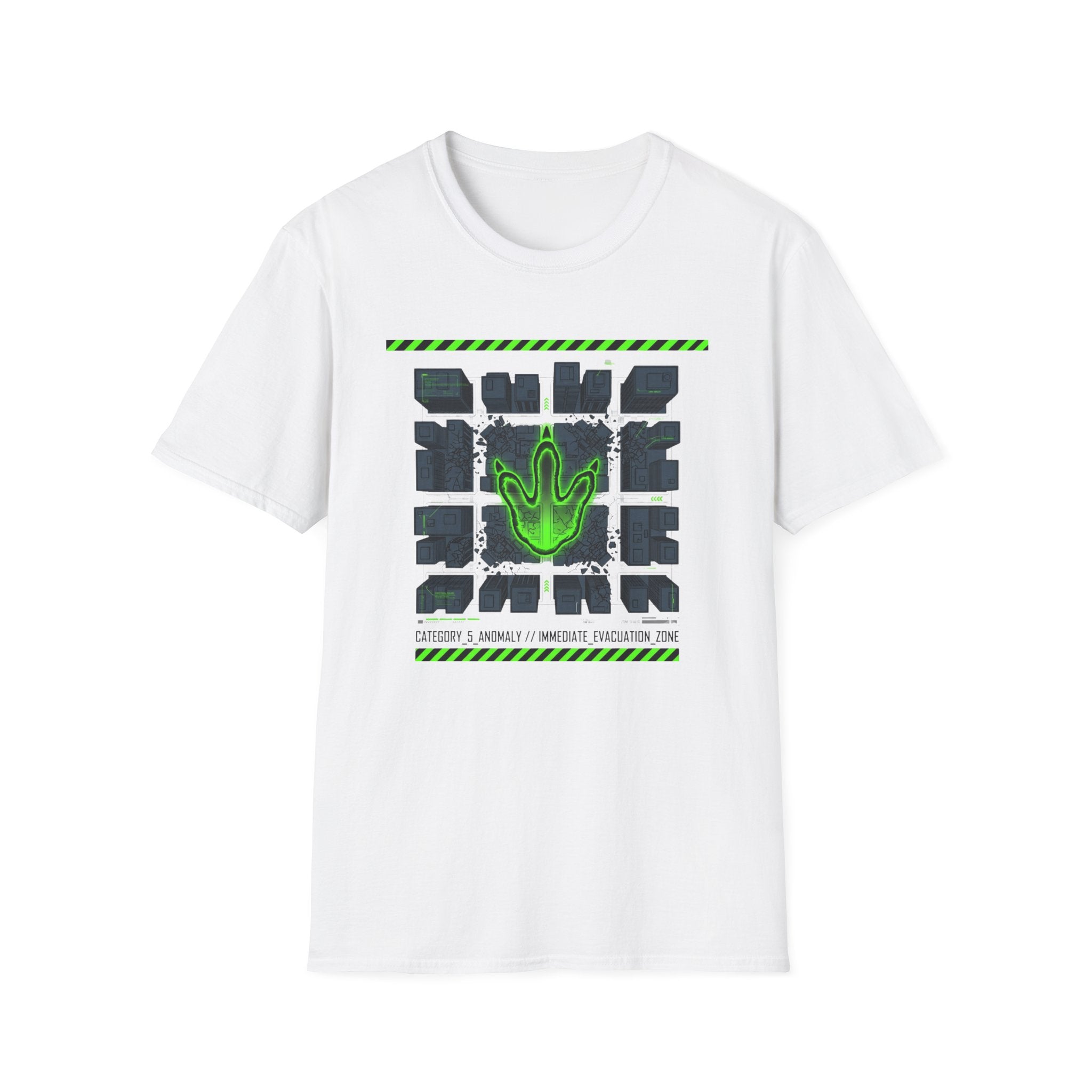 Green Paw Print- t-shirt