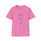 Cat With Umbrella  - T-Shirt