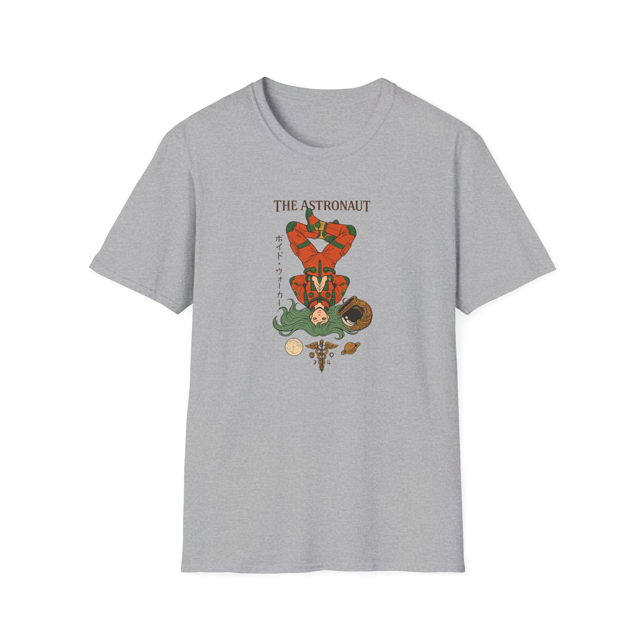 Astronaut upside down- T-Shirt