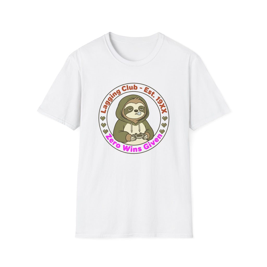 Hoodie Sloth Gamer -T-Shirt