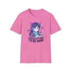 Girl With Headphones, I Paused My Game To Be Here  - T-Shirt