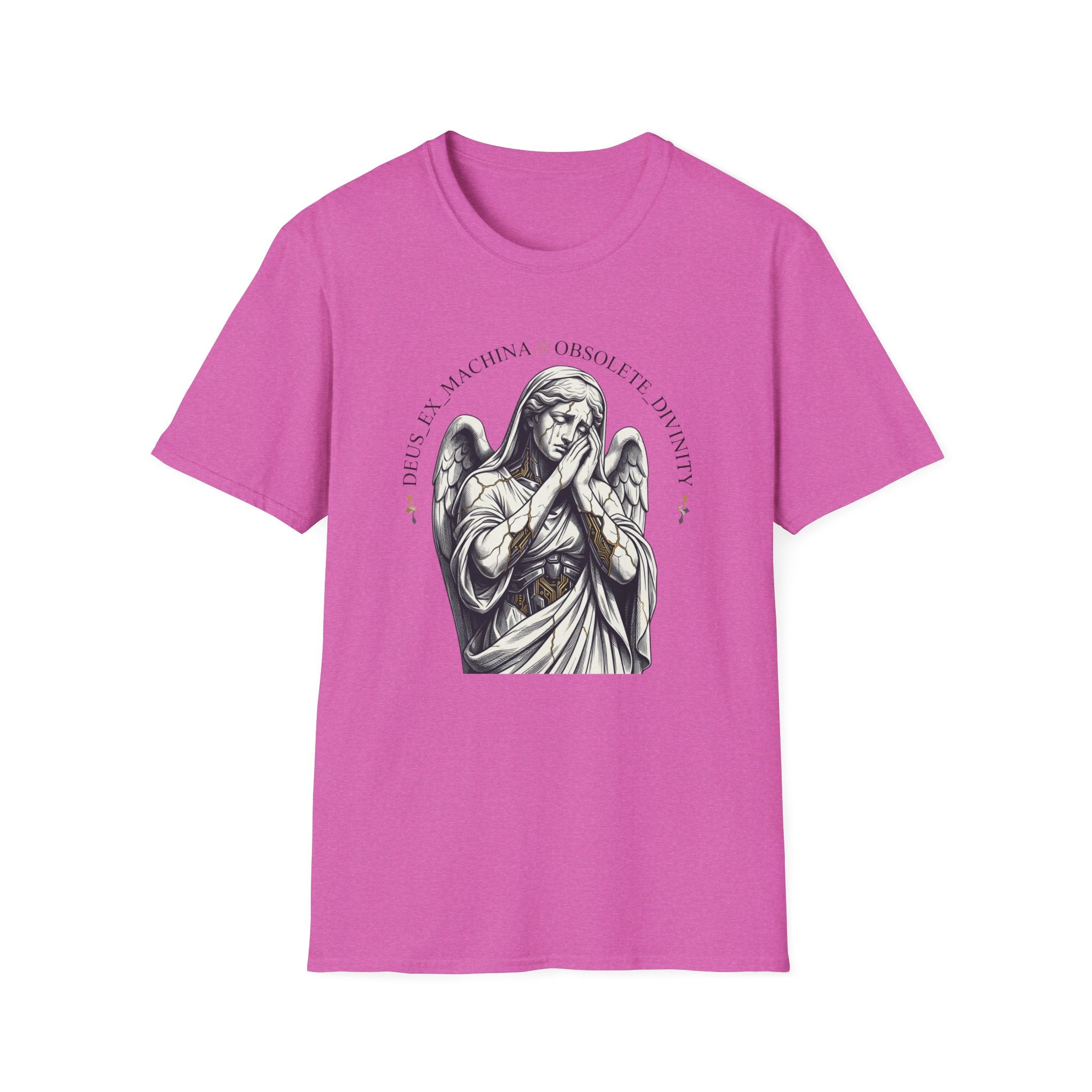 White And Grey Angel  - T-Shirt
