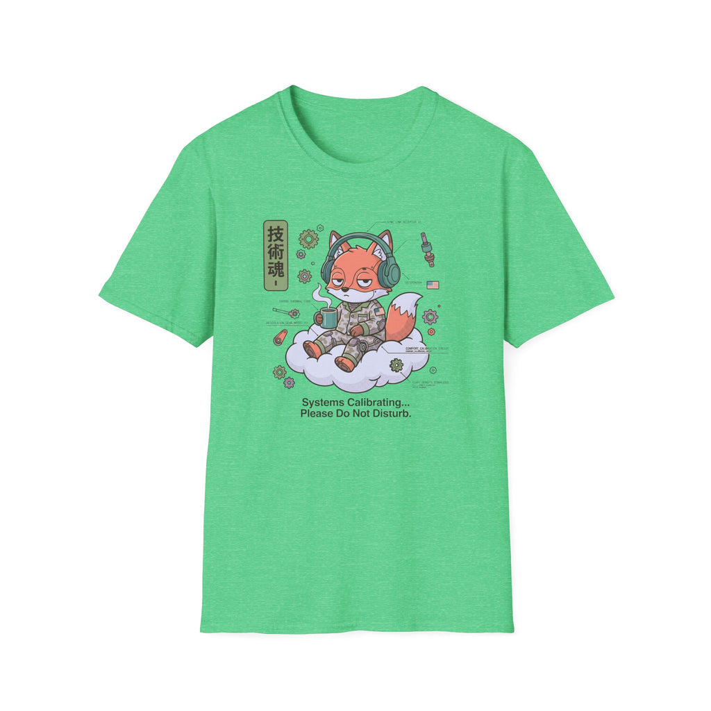 Fox Floating On A Cloud - T-Shirt