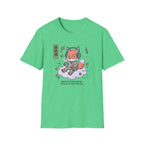 Fox Floating On A Cloud - T-Shirt