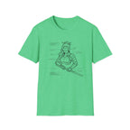 Samurai Girl Holding Sword  - T-Shirt