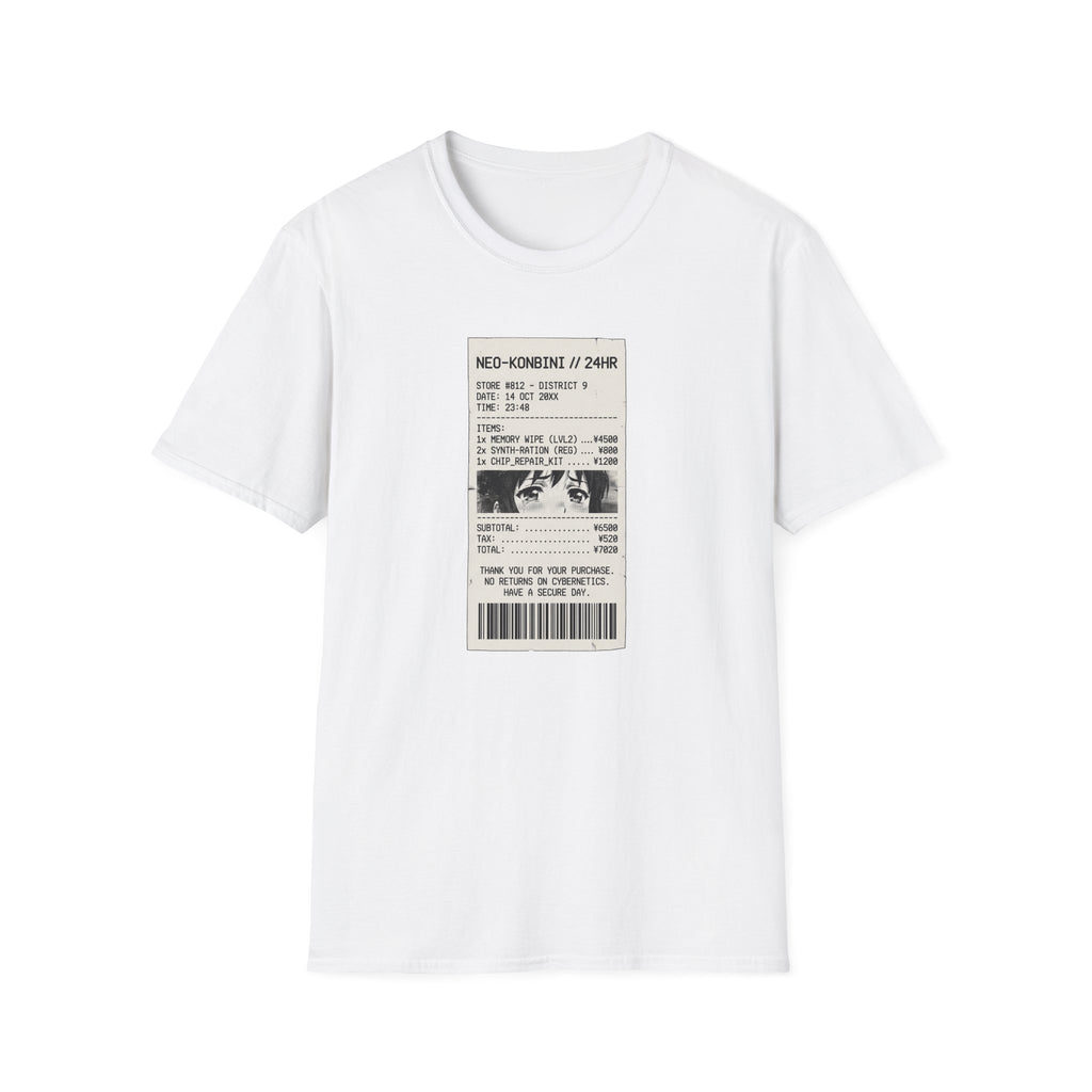 Neo Konbini Receipt -T-Shirt