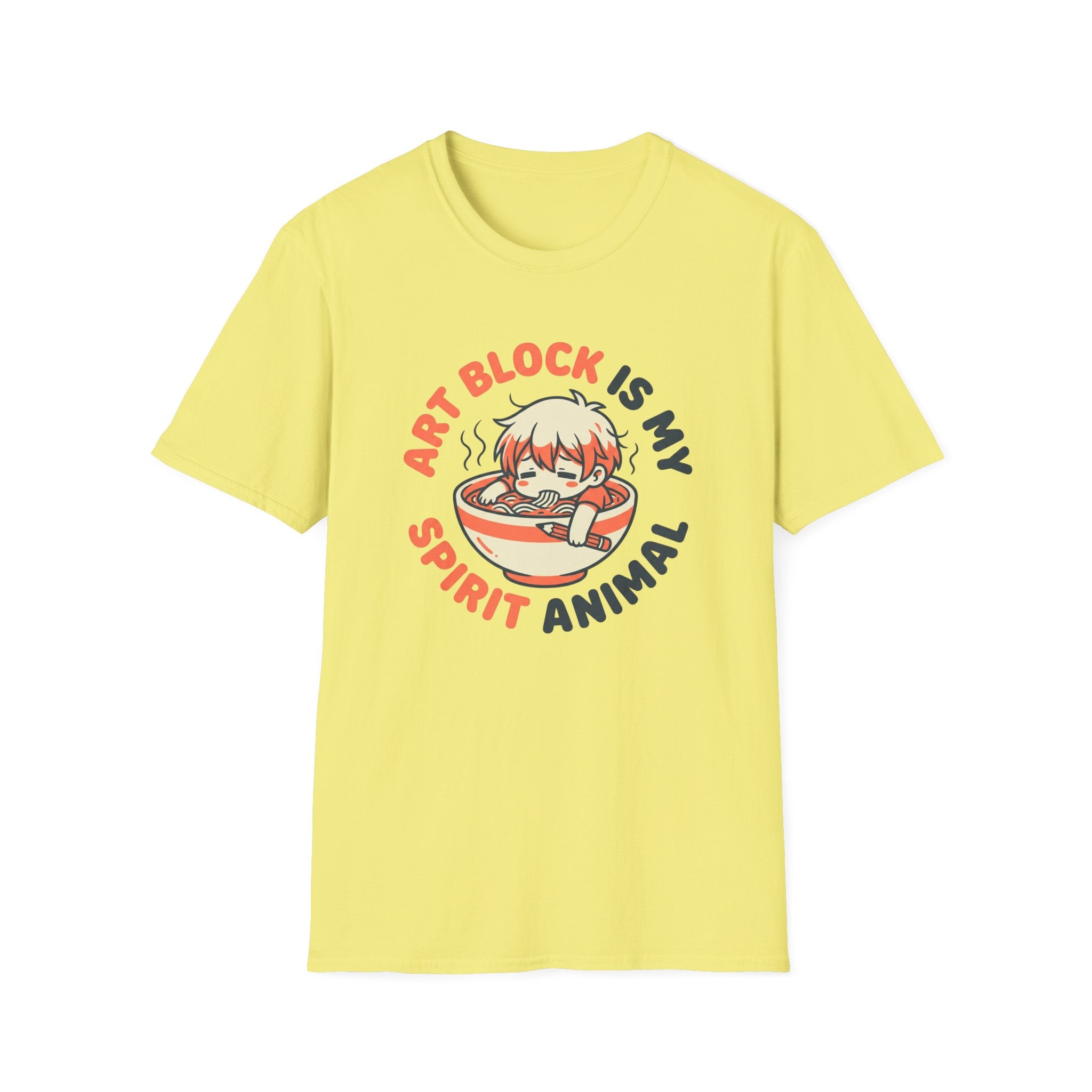 Art Block Is My Spirit Animal - t-shirt
