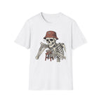 Skeleton Eating Ramen- T-Shirt