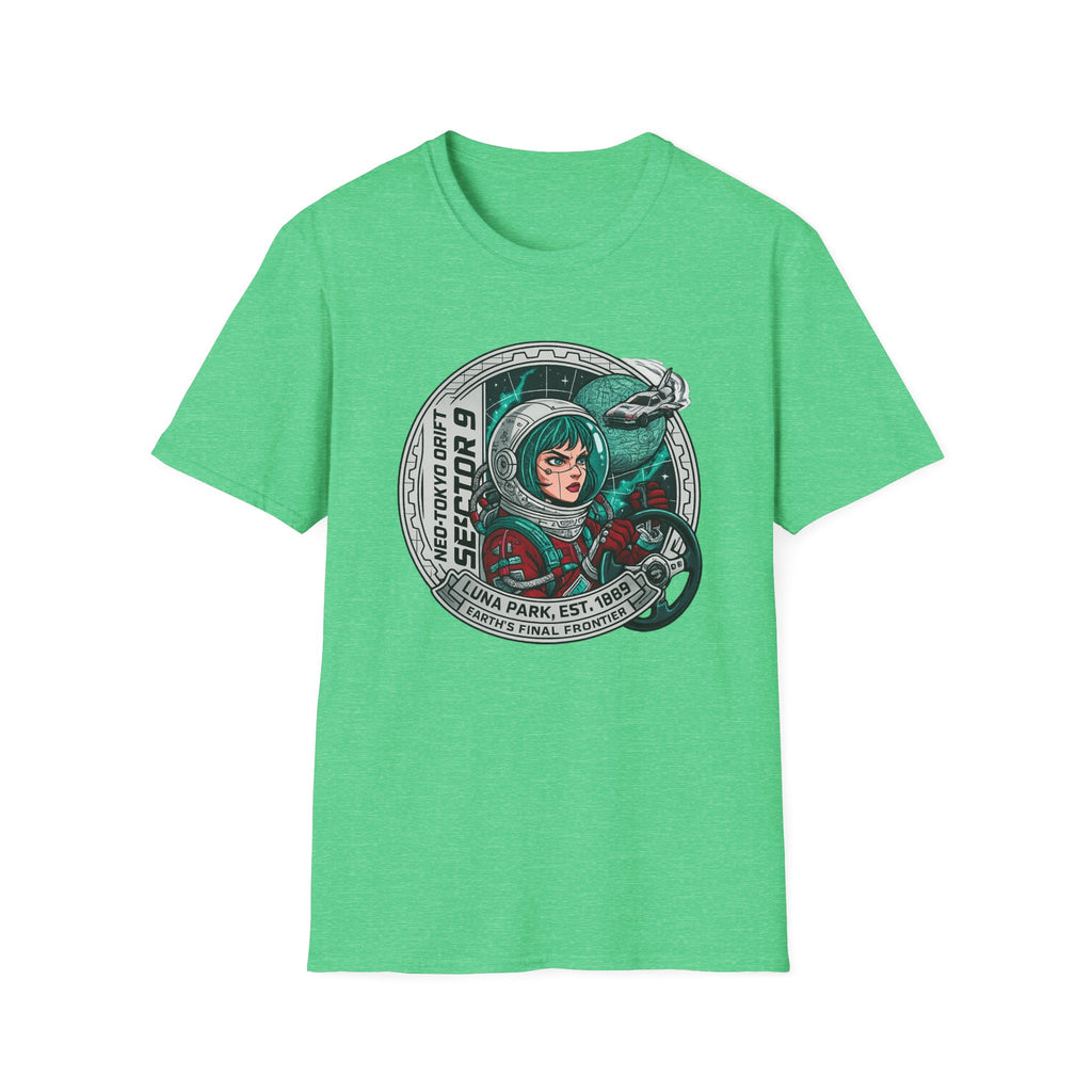 Astronaut Girl Sector 9- t-shirt
