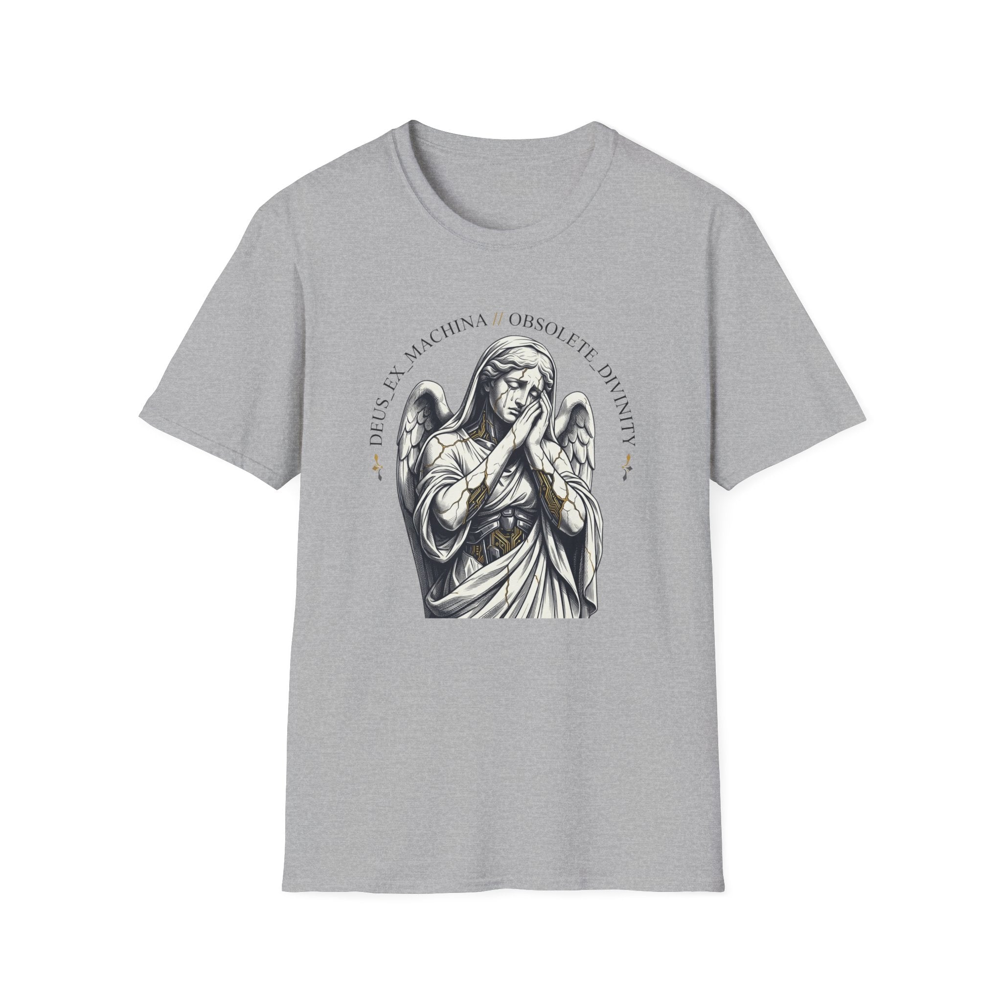 White And Grey Angel  - T-Shirt