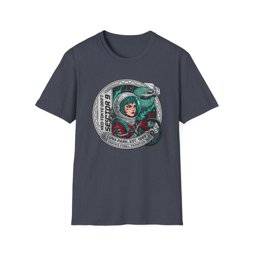 Astronaut Girl Sector 9- t-shirt